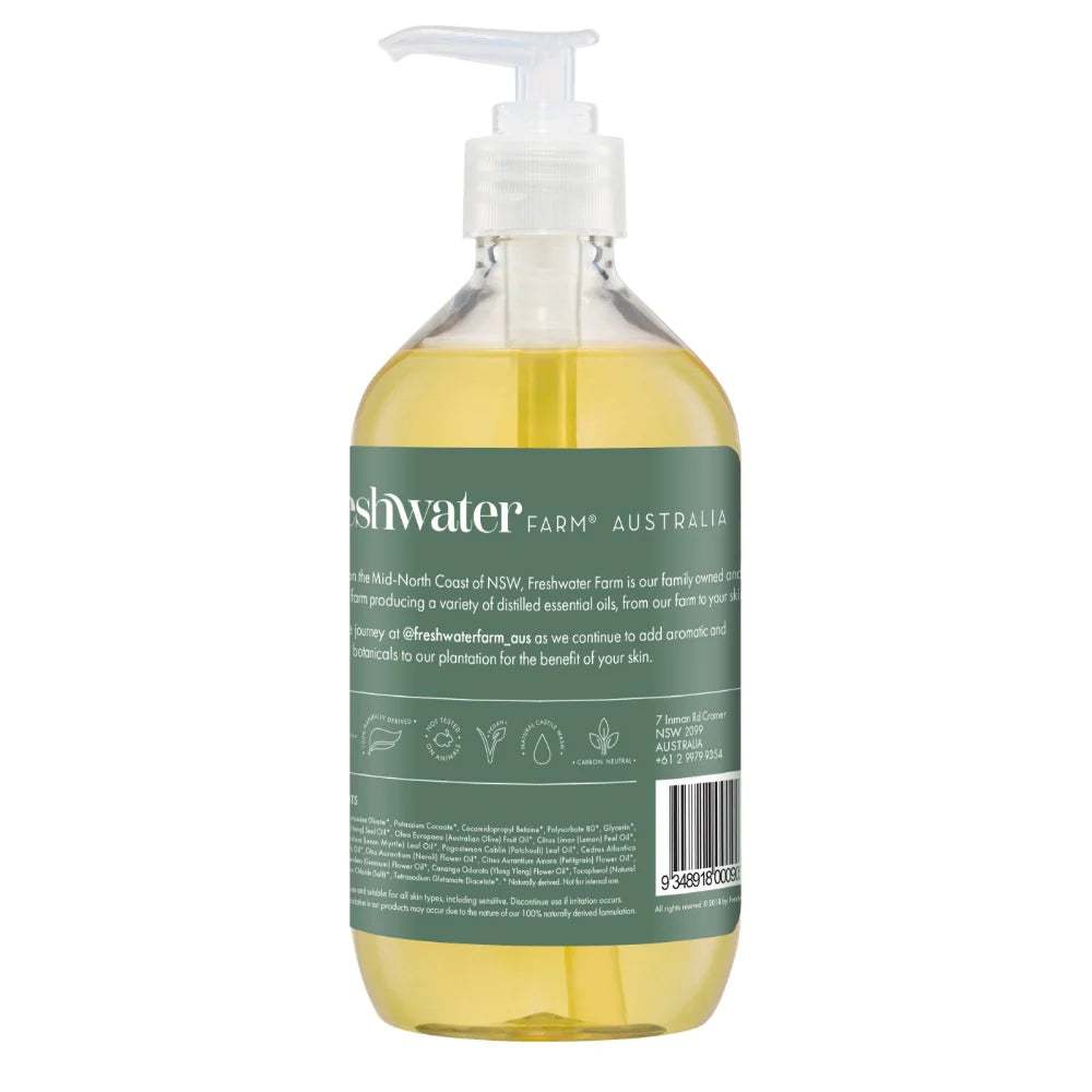 Natural Hand Wash | Hydrating | Hemp Seed Oil | Ingredients | 天然洗手液 | 補濕 | 大麻籽油 | 成分