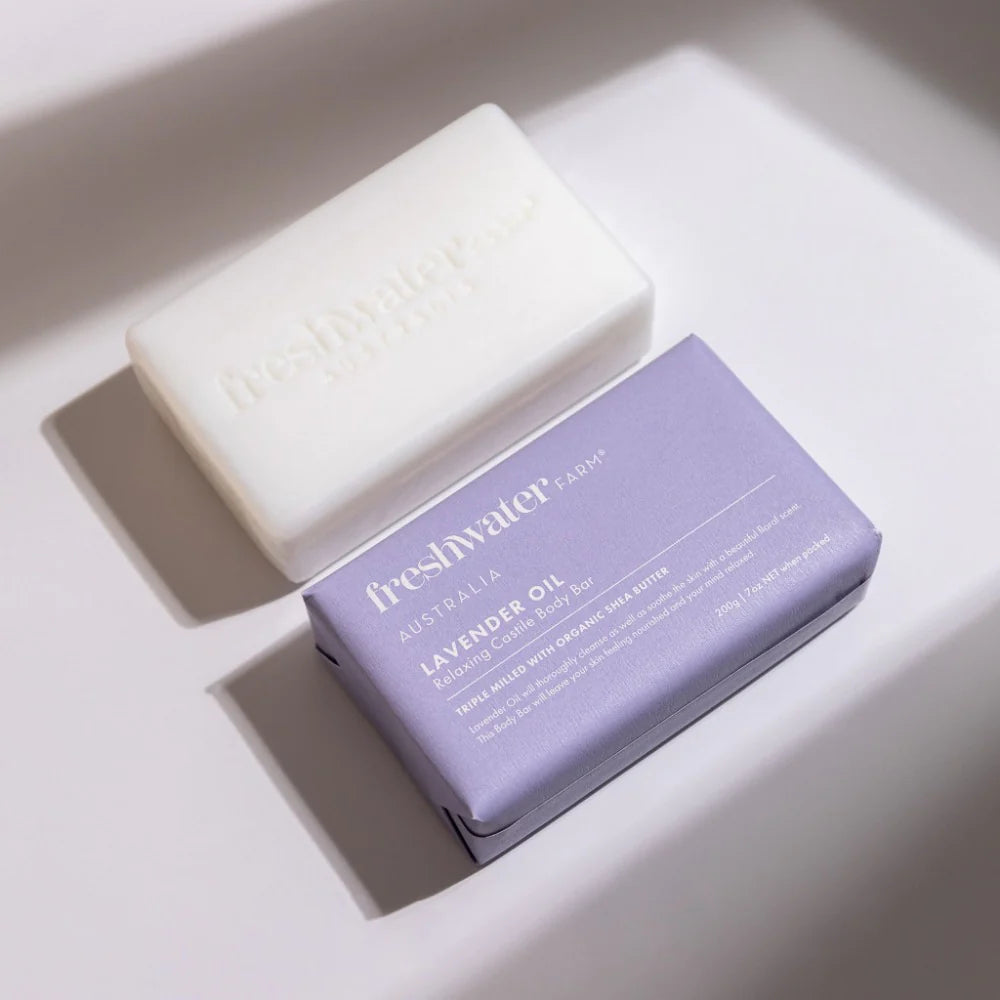 Natural Body Bar | Calming | Lavender Oil | 200g | 天然身體清潔皂 | 舒緩 | 薰衣草精油 | 200克